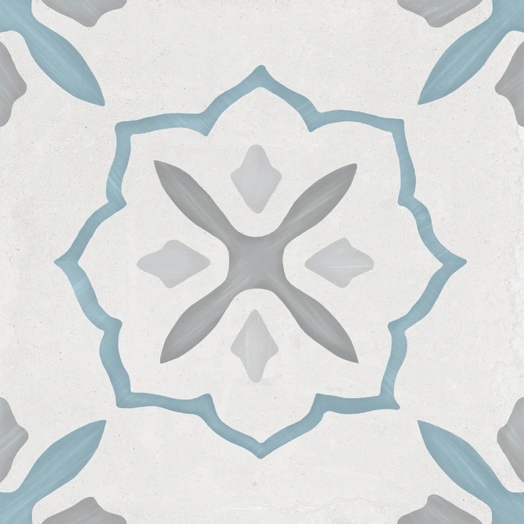 Harmony Sirocco С000580176 36154_SIROCCO BLUE CROSS/22,3/9 porcelain tile 22,3x22,3 cm, Spain - photo 1 Harmony Sirocco С000580176 36154_SIROCCO BLUE CROSS/22,3/9 porcelain tile 22,3x22,3 cm, Spain - photo 1