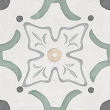 Harmony Sirocco С000580174 36155_SiroccoGreenFlower22,39 keramisk granitt 22,3x22,3 cm, Spania - foto 1 - foto 1