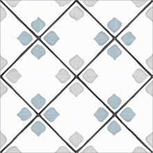 Harmony Tanger С000521277 31083_TangerSilverRhomb12,3X12,3 posliinilaatta 12,3x12,3 cm, Espanja - kuva 1 - kuva 1