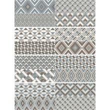 Herberia Le Crete С000453204 HLCR08PR_CretaDecoroGlamour kafel ścienny 25x75 cm, Włochy, pod betonem - zdjęcie 1 - zdjęcie 1