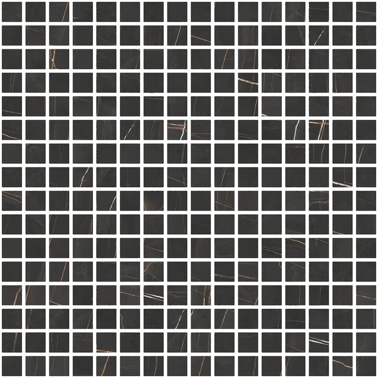 Herberia Marmi Pregiati С000477956 HMPM09_MosaicoSaharaNoir Mosaic 30x30 cm, Italy, other types of marble - photo 1 Herberia Marmi Pregiati С000477956 HMPM09_MosaicoSaharaNoir Mosaic 30x30 cm, Italy, other types of marble - photo 1