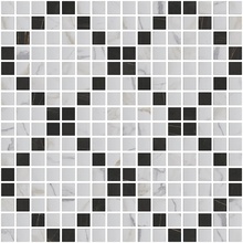 Herberia Marmi Pregiati С000477959 HMPMD1_MosaicoDec.Scacchi Mozaik 30x30 cm, Italien, andre typer marmor - foto 1 - foto 1
