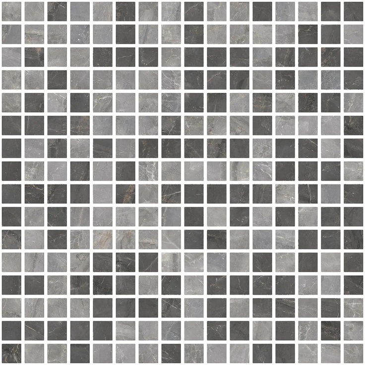 Herberia Marmi Pregiati С000477958 HMPM16_MosaicoMixSoveraiaGrey Mosaic 30x30 cm, Italy, other types of marble - photo 1 Herberia Marmi Pregiati С000477958 HMPM16_MosaicoMixSoveraiaGrey Mosaic 30x30 cm, Italy, other types of marble - photo 1