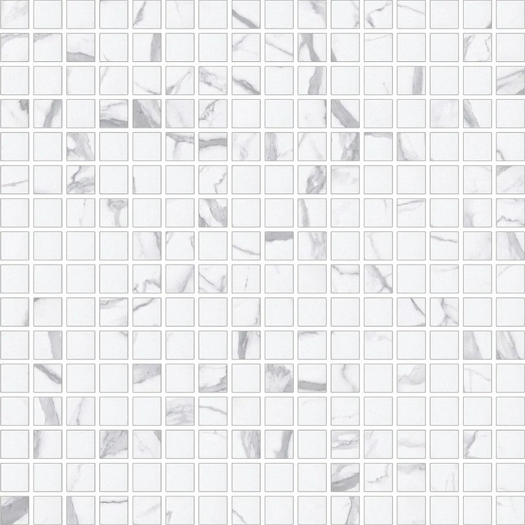 Herberia Marmi Pregiati С000477954 HMPM02_MosaicoStatuario Mosaic 30x30 cm, Italy, statuario - photo 1 Herberia Marmi Pregiati С000477954 HMPM02_MosaicoStatuario Mosaic 30x30 cm, Italy, statuario - photo 1