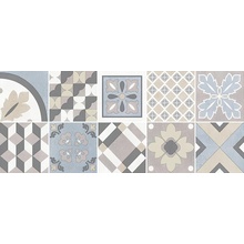 Herberia Roma Wall С000591320 HRWD01_RomaWallDecoroMaioliche25X60 azulejo de parede 25x60 cm, Itália, concreto - foto 1 - foto 1
