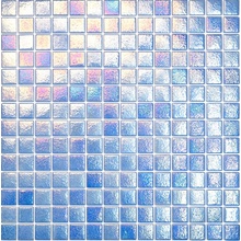 Hisbalit Aqualuxe С000031238 Capri Glossy 2,5*2,5 Mosaico 33,33x33,33 cm, España, efecto nacarado - foto 1 - foto 1
