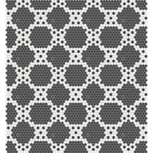 Hisbalit Black&White С000574366 Ostinato Mosaico 33,33x33,33 cm, Espanha - foto 1 - foto 1