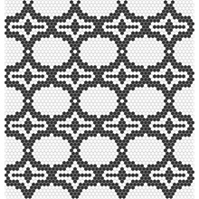Hisbalit Black&White С000574353 Adagio Mosaico 33,2x33,2 cm, Espanha - foto 1 - foto 1