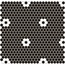Hisbalit Les Classiques С000387757 Flores Negro HX Nonslip B3 Mosaic 33,2x33,2 cm, Spain - photo 1