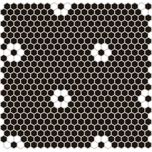 Hisbalit Les Classiques С000387757 Flores Negro HX Nonslip B3 Mosaico 33,2x33,2 cm, España - foto 1 - foto 1