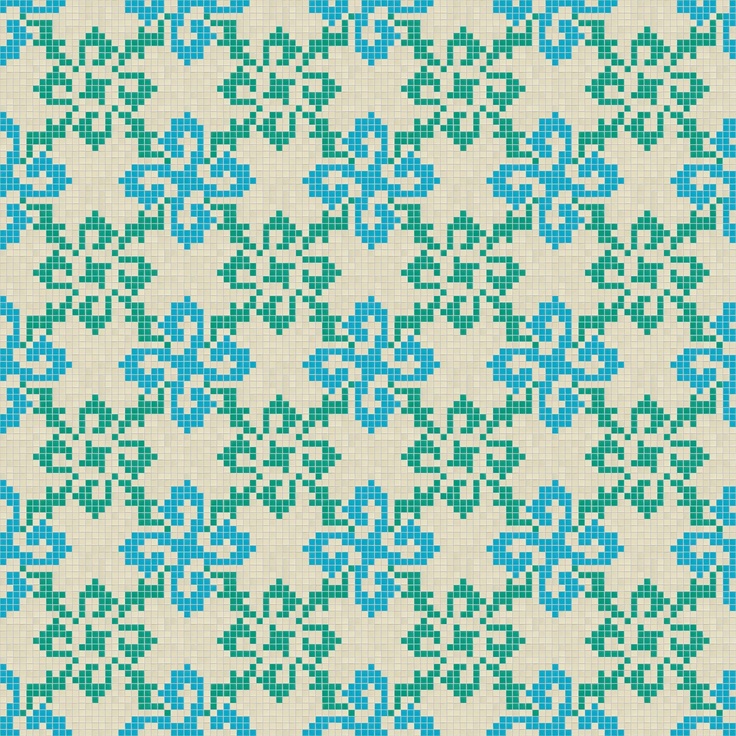 Hisbalit Mediterranean Sea С000459816 Balearic Flower Glossy 2,5*2,5 Mosaic 33,33x33,33 cm, Spain - photo 1 Hisbalit Mediterranean Sea С000459816 Balearic Flower Glossy 2,5*2,5 Mosaic 33,33x33,33 cm, Spain - photo 1
