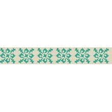 Hisbalit Mediterranean Sea С000459815 Balearic Flower Border Glossy 2,5*2,5 Mosaik 33x100 cm, Spanien - Foto 1 - Foto 1