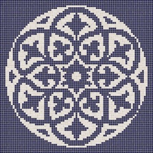 Hisbalit Mediterranean Sea С000459818 Greece Greek Rose Glossy 2,5*2,5 Mosaik 200x200 cm, Spanien - Foto 1 - Foto 1