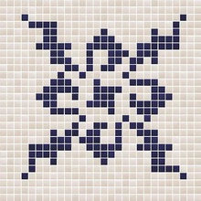 Hisbalit Mediterranean Sea С000459820 Mare Magnum Med Flower Glossy 2,5*2,5 Mosaik 66x66 cm, Spanien - Foto 1 - Foto 1
