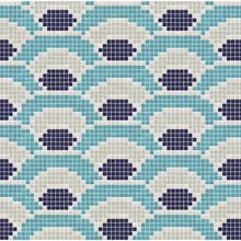 Hisbalit Mediterranean Sea С000459822 Mare Magnum Osaka Glossy 2,5*2,5 Mosaik 66x66 cm, Spanien - Foto 1 - Foto 1