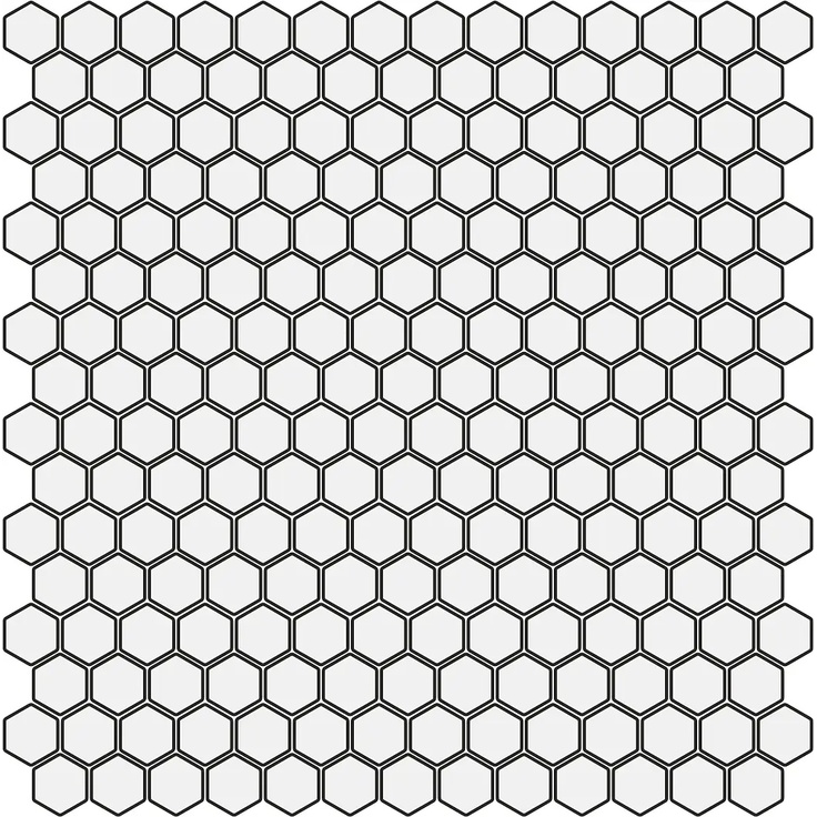 Hisbalit Niebla С000600780 Niebla_363C_Brillo Hex Mosaic 33,2x33,2 cm, Spain - photo 1 Hisbalit Niebla С000600780 Niebla_363C_Brillo Hex Mosaic 33,2x33,2 cm, Spain - photo 1