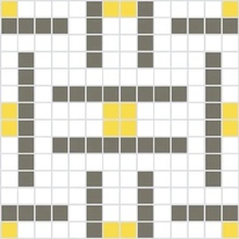 Hisbalit Palm Springs С000423479 Bermuda Mosaic 33,33x33,33 cm, Spain - photo 1 - photo 1