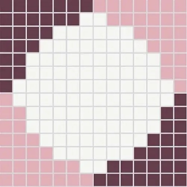 Hisbalit Palm Springs С000423483 Cherry 1 Mosaic 33,33x33,33 cm, Spain - photo 1 Hisbalit Palm Springs С000423483 Cherry 1 Mosaic 33,33x33,33 cm, Spain - photo 1