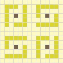 Hisbalit Palm Springs С000423498 Palm 3 Mosaic 33,33x33,33 cm, Spain - photo 1 - photo 1