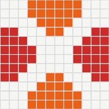 Hisbalit Palm Springs С000423500 Sunrise 1 Mosaic 33,33x33,33 cm, Spain - photo 1 - photo 1