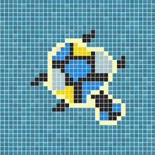 Hisbalit South Pacific С000459846 Papua Turtles Peq. Glossy 2,5*2,5 Mosaik 100x100 cm, Spanien - Foto 1 - Foto 1