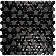 Hisbalit Texturas Hexagonal Luna Mix Mosaico 33,3x33,3 cm, Espanha, efeito mosaico - foto 1 - foto 1
