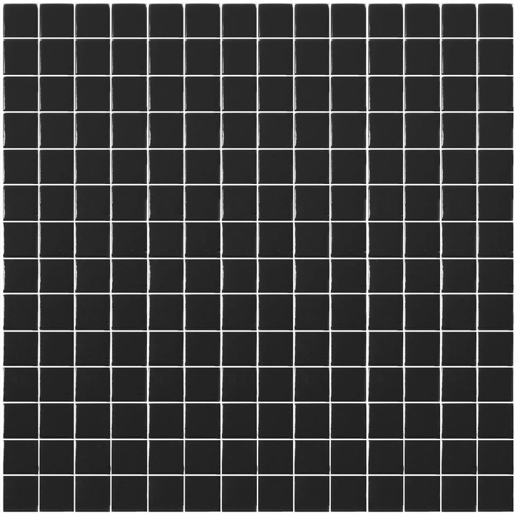 Hisbalit Unicolor С000024620 Unicolor_101C_NegroBrillo2.5*2.5 mesh-mounted Mosaic 33,33x33,33 cm, Spain, monochrome - photo 1 Hisbalit Unicolor С000024620 Unicolor_101C_NegroBrillo2.5*2.5 mesh-mounted Mosaic 33,33x33,33 cm, Spain, monochrome - photo 1