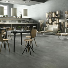 Imola Creative Concrete 30x60, ongeglazuurd keramisch graniet, Italië, beton - interieurfoto 1 - foto 1
