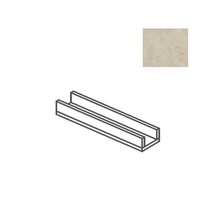 Impronta italgraniti Calcis CL03CA8 Canalina Visone Speciaal element 16x80 cm, Italië, steen  - foto 1 - foto 1