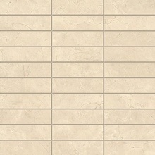Impronta italgraniti Calcis CL02MBL9 Muretto Crema Lapped Mozaïek 30x30 cm, Italië, mozaieklook - foto 1 - foto 1