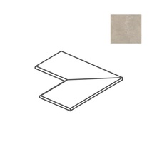 Impronta italgraniti Calcis CL04D8R Angolare Dx Con Toro Corda Speciaal element 40x80 cm, Italië, steen  - foto 1 - foto 1