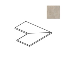 Impronta italgraniti Calcis CL04S8A Angolare Sx Assemblato Corda Speciaal element 40x80 cm, Italië, steen  - foto 1 - foto 1