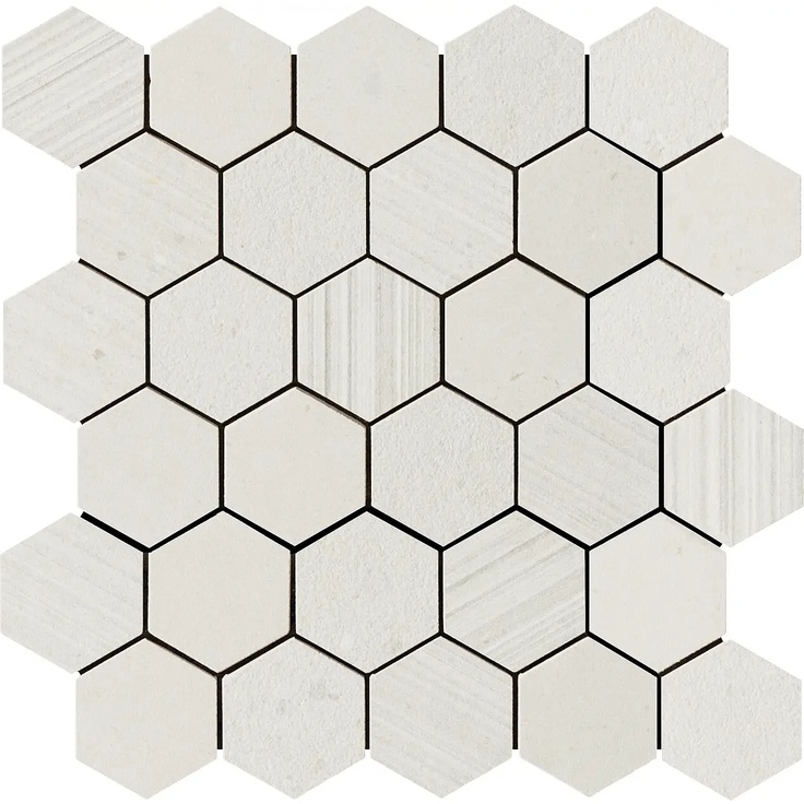 Impronta italgraniti Ceppo di Gre & Silver Grain С000484133 SI01MESM_SilverGr.WhiteMos.EsagonettaMix30X31 Mosaico 30x31 cm, Italia, altri tipi di pietra - foto 1 Impronta italgraniti Ceppo di Gre & Silver Grain С000484133 SI01MESM_SilverGr.WhiteMos.EsagonettaMix30X31 Mosaico 30x31 cm, Italia, altri tipi di pietra - foto 1