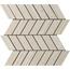 Impronta italgraniti Ceppo di Gre & Silver Grain С000484153 SI02MCM_SilverGr.BeigeMos.ChevronMix30,5X33 Mosaic 30,5x33 cm, Italy, other types of stone - photo 1