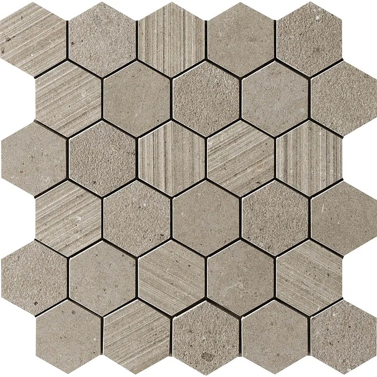 Impronta italgraniti Ceppo di Gre & Silver Grain С000484253 SI04MESM_SilverGr.TaupeMos.EsagonettaMix30X31 Mosaic 30x31 cm, Italy, other types of stone - photo 1 Impronta italgraniti Ceppo di Gre & Silver Grain С000484253 SI04MESM_SilverGr.TaupeMos.EsagonettaMix30X31 Mosaic 30x31 cm, Italy, other types of stone - photo 1