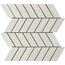 Impronta italgraniti Ceppo di Gre & Silver Grain С000484132 SI01MCM_SilverGr.WhiteMos.ChevronMix30,5X33 Mosaic 30,5x33 cm, Italy, other types of stone - photo 1