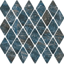 Impronta italgraniti Charm Experience С000566923 CH06MRBL_BluSaintLaurentMos.RombiLap.31X33,5 Mozaïek 31x33,5 cm, Italië, andere soorten marmer - foto 1 - foto 1