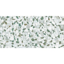 Impronta italgraniti Charm Experience CH07BA Green Sq keramisch graniet 60x120 cm, Italië, terrazzo - foto 1 - foto 1