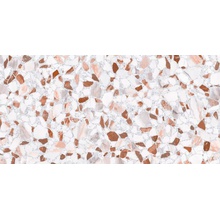 Impronta italgraniti Charm Experience CH09BAL Pink Sq Lapp keramisch graniet 60x120 cm, Italië, terrazzo - foto 1 - foto 1