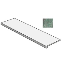 Impronta italgraniti Charm Experience CH05GT3 Amazzonite Gradone Toro Lappato Trede 33x120 cm, Italië, marmerlook - foto 1 - foto 1