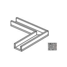 Impronta italgraniti Charm Experience AC02CAA8 Canalina Angolare Ceppo Artistico Speciaal element 16x80x8 cm, Italië, terrazzo - foto 1 - foto 1
