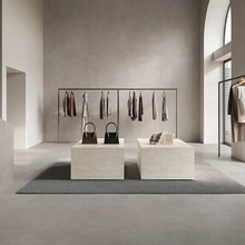Impronta italgraniti Concrete 30x60, uglasert keramisk granitt, Italia, betong - interiørfoto 1 - foto 4