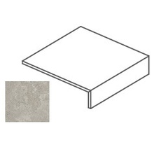 Impronta italgraniti Dorset DR07L682A Cenere Cross Cut Elemento a L 20mm Elemento especial 60x60 cm, Itália, efeito pedra  - foto 1 - foto 1