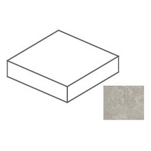 Impronta italgraniti Dorset DR07L682AA Cenere Cross Cut Elemento L Angolare 20mm Elemento especial 60x60 cm, Itália, efeito pedra  - foto 1 - foto 1