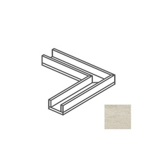 Impronta italgraniti Dorset DR03CAA6 Canalina Angolare Beige Cross Cut Elemento especial 14x60x8 cm, Itália, efeito pedra  - foto 1 - foto 1