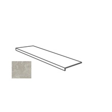 Impronta italgraniti Dorset DR07G5A Gradone Assemblato Cenere Cross Cut Degrau 30x120 cm, Itália, efeito pedra  - foto 1 - foto 1
