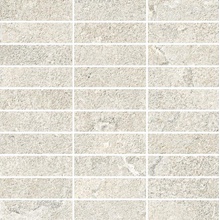 Impronta italgraniti Dorset DR01MB9 Muretto Bianco Cross Cut Mosaico 30x30 cm, Itália, efeito pedra  - foto 1 - foto 1