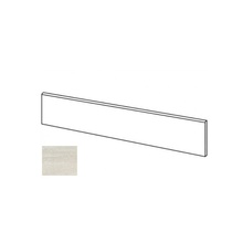 Impronta italgraniti Dorset DR0276 Battiscopa Bianco Vein Cut rodapé 7x60 cm, Itália, efeito pedra  - foto 1 - foto 1