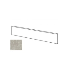 Impronta italgraniti Dorset DR0776 Battiscopa Cenere Cross Cut rodapé 7x60 cm, Itália, efeito pedra  - foto 1 - foto 1