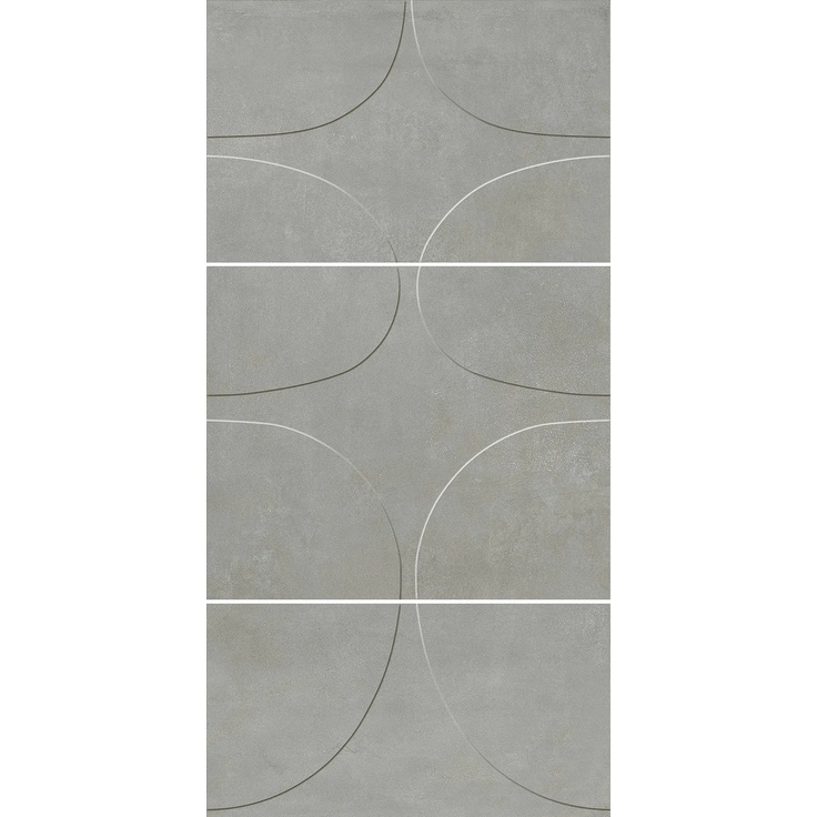Impronta italgraniti I Cementi С000594255 FL05DLT_I CEMENTI GREIGE DECORO LITO 3D 120X60 Dekor 60x120 cm, Itálie, beton - fotografie 1 Impronta italgraniti I Cementi С000594255 FL05DLT_I CEMENTI GREIGE DECORO LITO 3D 120X60 Dekor 60x120 cm, Itálie, beton - fotografie 1